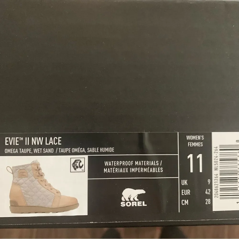Sorel | Evie II Waterproof Wedge Booties